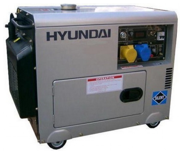 ремонт дизель генератора HYUNDAI DHY 6000SE