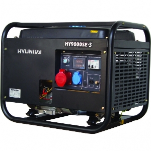 ремонт бензогенератора  Hyundai HY 9000SE-3